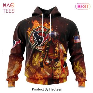 BEST NFL Houston Texans Honor Firefighters – First Responders Hoodie