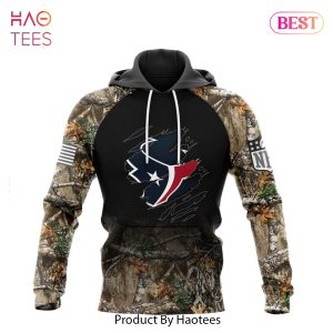 BEST NFL Houston Texans Special Camo Hunting Design Hoodie