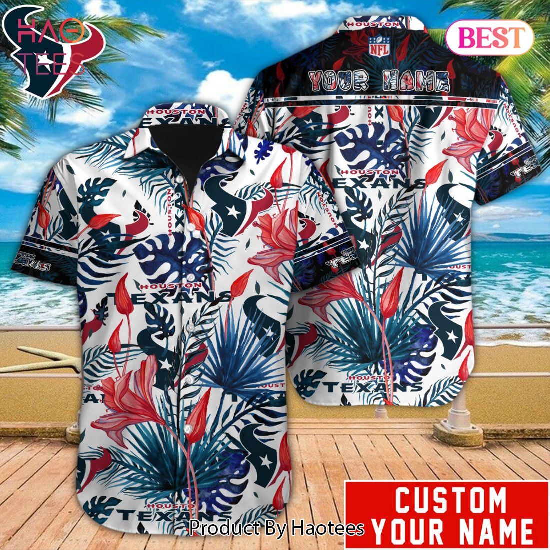 BEST NFL Houston Texans Special Hawaiian Design Button Shirt Hoodie BEST NFL Houston Texans Special Hawaiian Design Button Shirt Hoodie