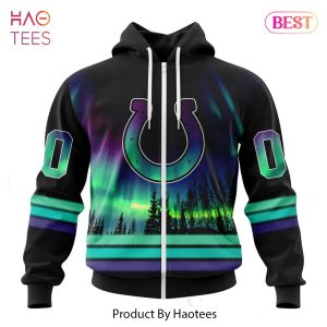 BEST NFL Indianapolis Colts Special Design With Northern Lights Hoodie