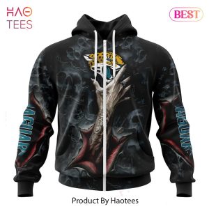 BEST NFL Jacksonville Jaguars Special Horror Skull Art Design Hoodie