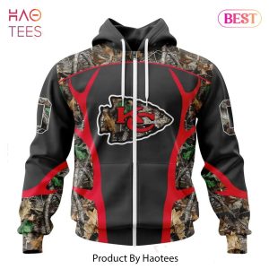 BEST NFL Kansas City Chiefs Special Camo Hunting Design Hoodie