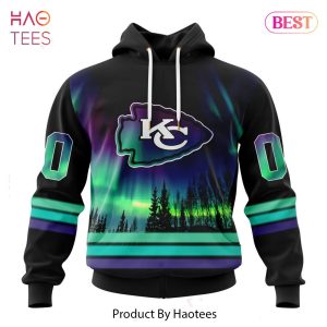 BEST NFL Kansas City Chiefs Special Design With Northern Lights Hoodie