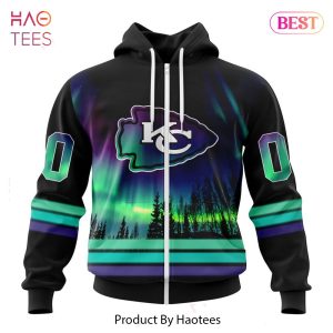 BEST NFL Kansas City Chiefs Special Design With Northern Lights Hoodie