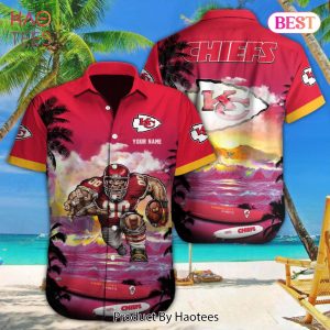 BEST NFL Kansas City Chiefs Special Hawaiian Design Button Shirt Hoodie