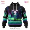 BEST NFL Las Vegas Raiders Special Design With Northern Lights Hoodie