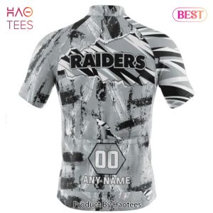 BEST NFL Las Vegas Raiders Special Mix Stripes Design Cycling Jersey Hoodie