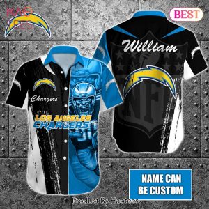 BEST NFL Los Angeles Chargers Special Design Button Shirt V2315 Hoodie