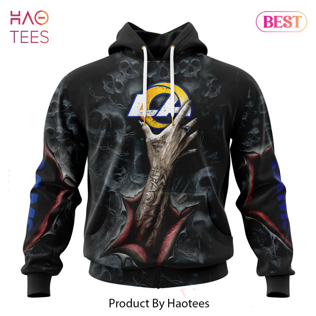 Los Angeles Rams 3D Hoodie Classic Teams