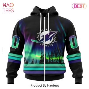 BEST NFL Miami Dolphins Special Design With Northern Lights Hoodie