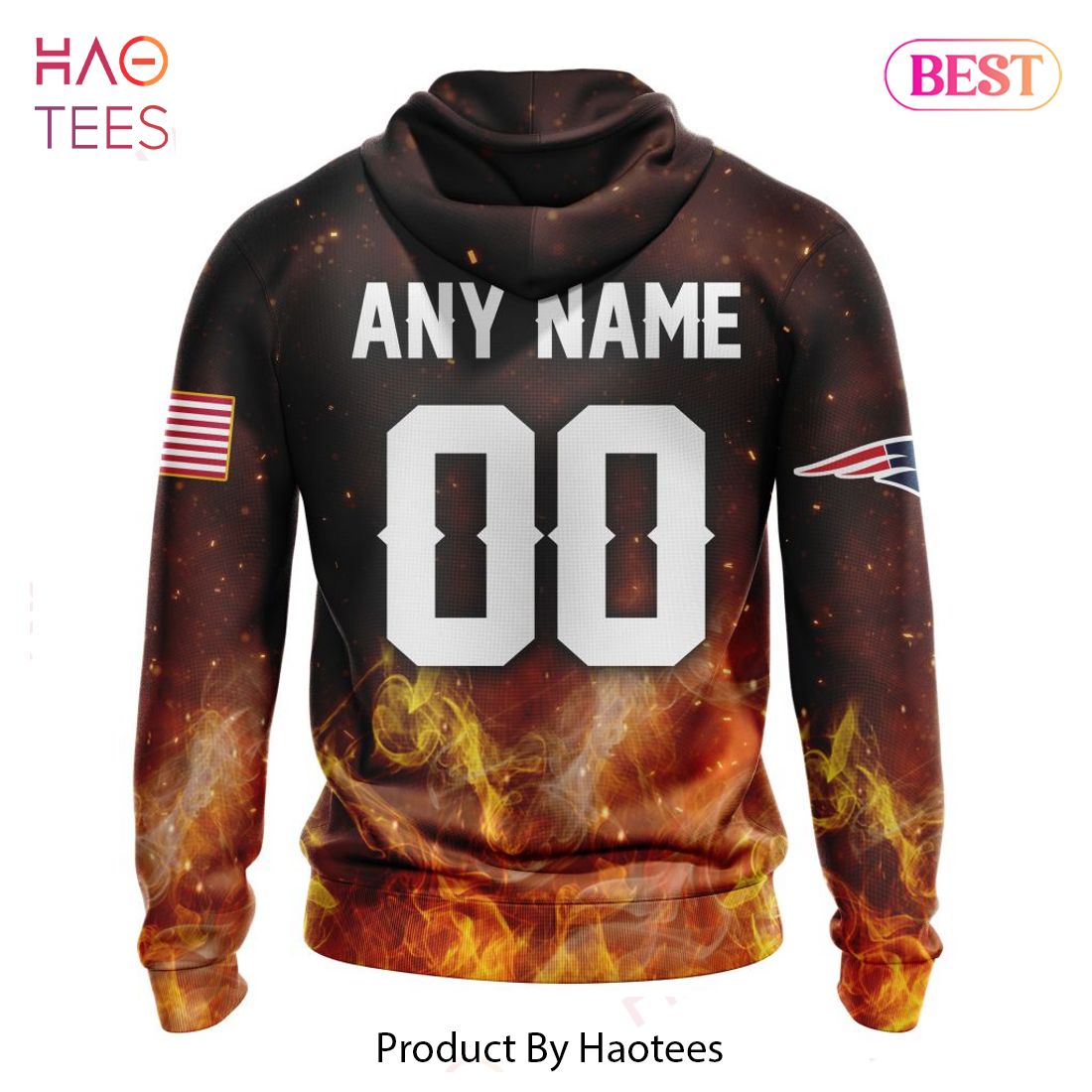 BEST NFL New England Patriots Honor Firefighters - First Responders Hoodie BEST NFL New England Patriots Honor Firefighters - First Responders Hoodie