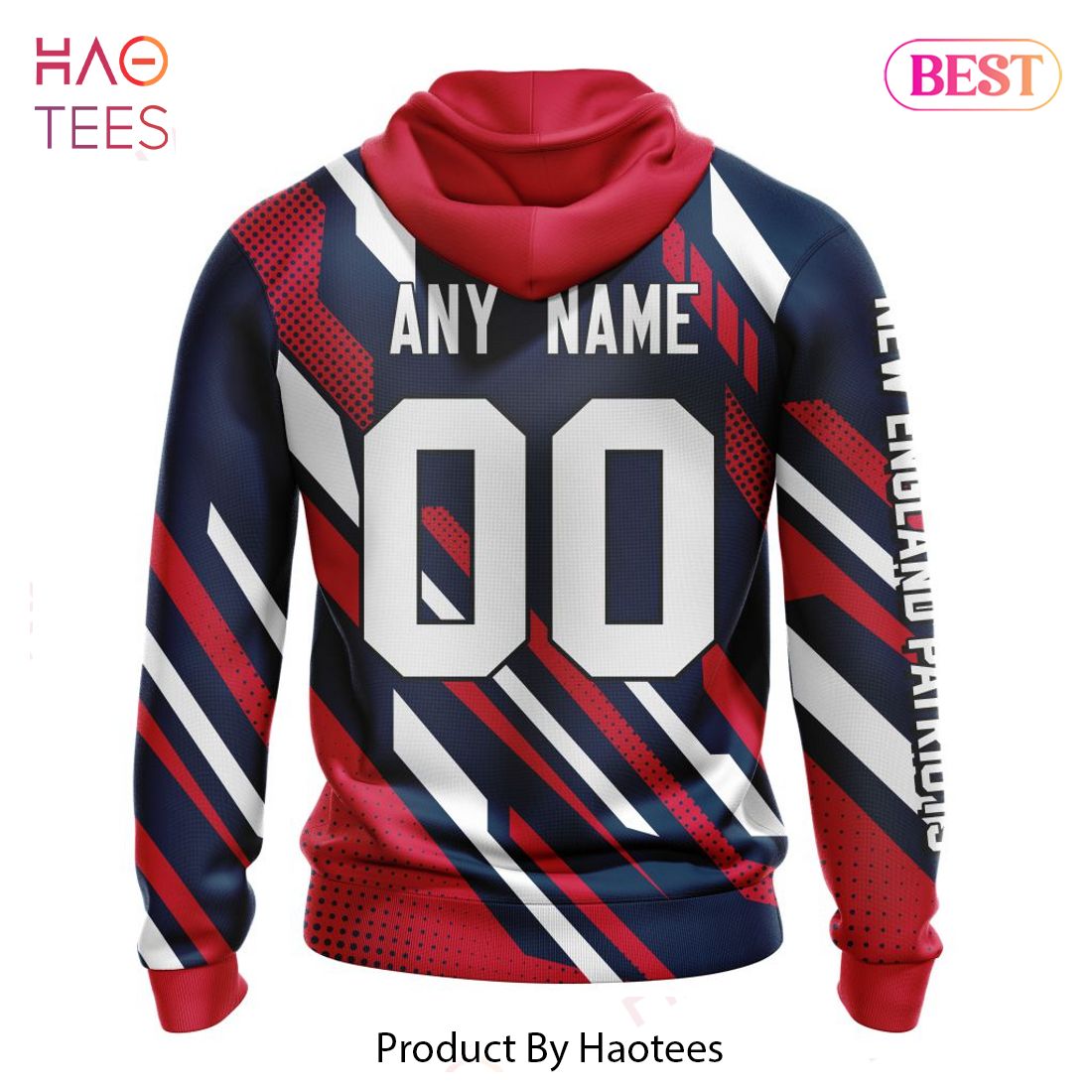 New Design NFL Football New England Patriots 3D Hoodies Sweatshirt Custom  Jacket Pullover