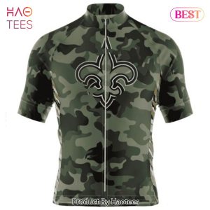 BEST NFL New Orleans Saints Special Camo Design Cycling Jersey Hoodie