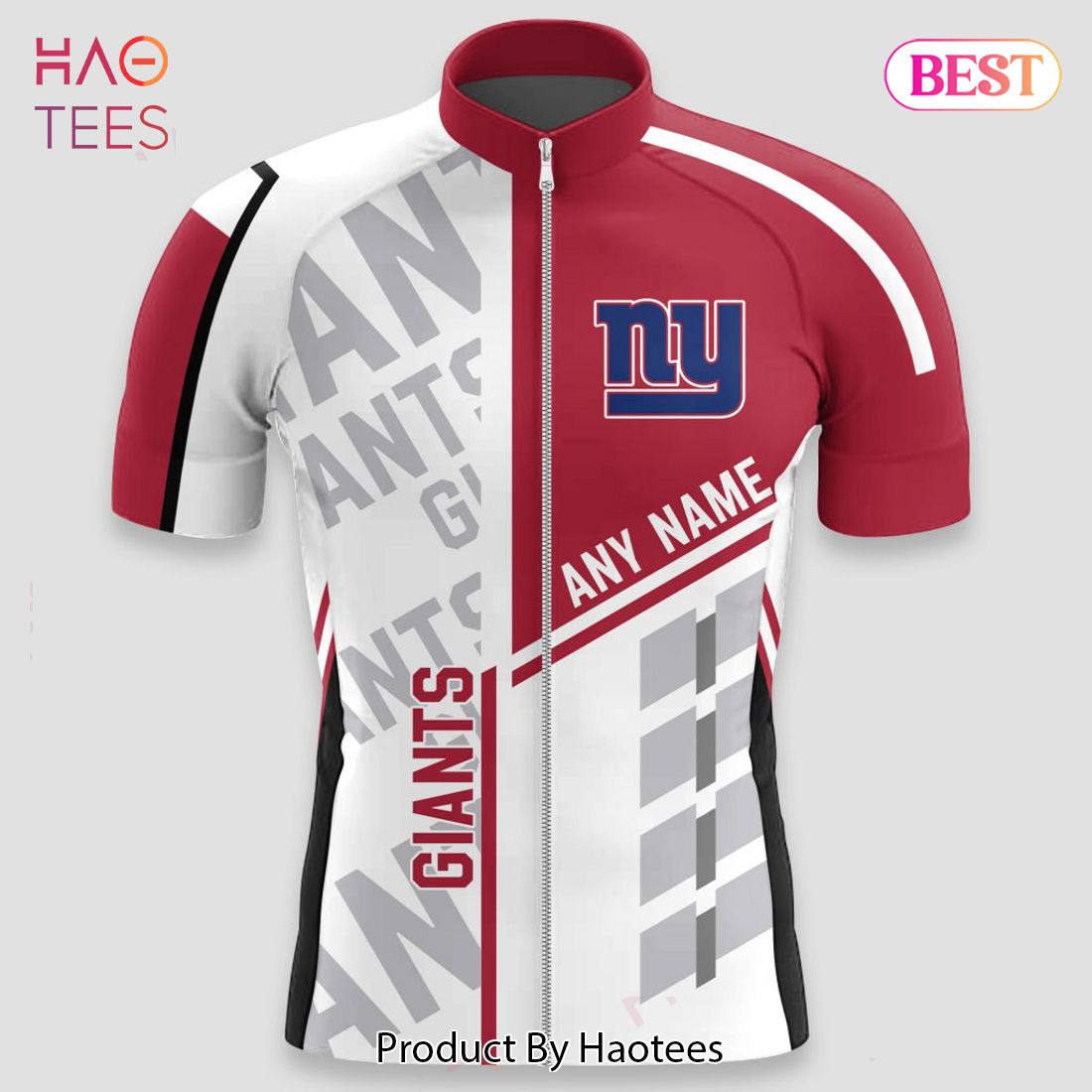 NFL New York Giants Short Sleeve Cycling Jerseys 