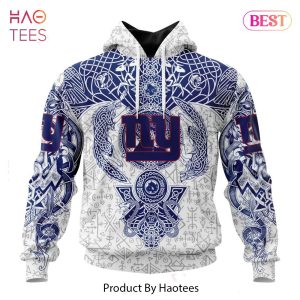 BEST NFL New York Giants _ Norse Viking Symbols Hoodie