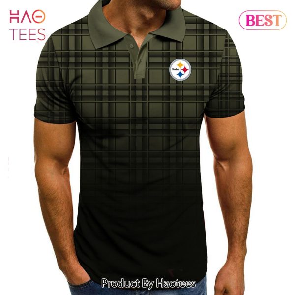 [BEST] NFL Pittsburgh Steelers Polo Tartan Gradient Polo Shirt