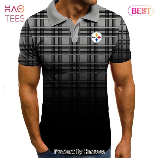 [BEST] NFL Pittsburgh Steelers Polo Tartan Gradient Polo Shirt
