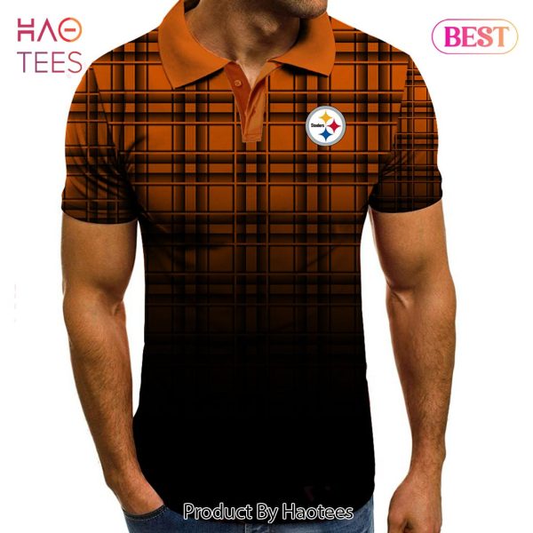 [BEST] NFL Pittsburgh Steelers Polo Tartan Gradient Polo Shirt