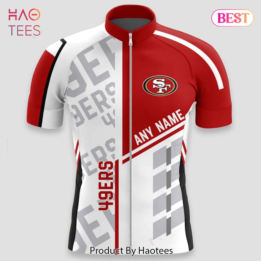 BEST NFL San Francisco 49ers Cycling Jersey Hoodie