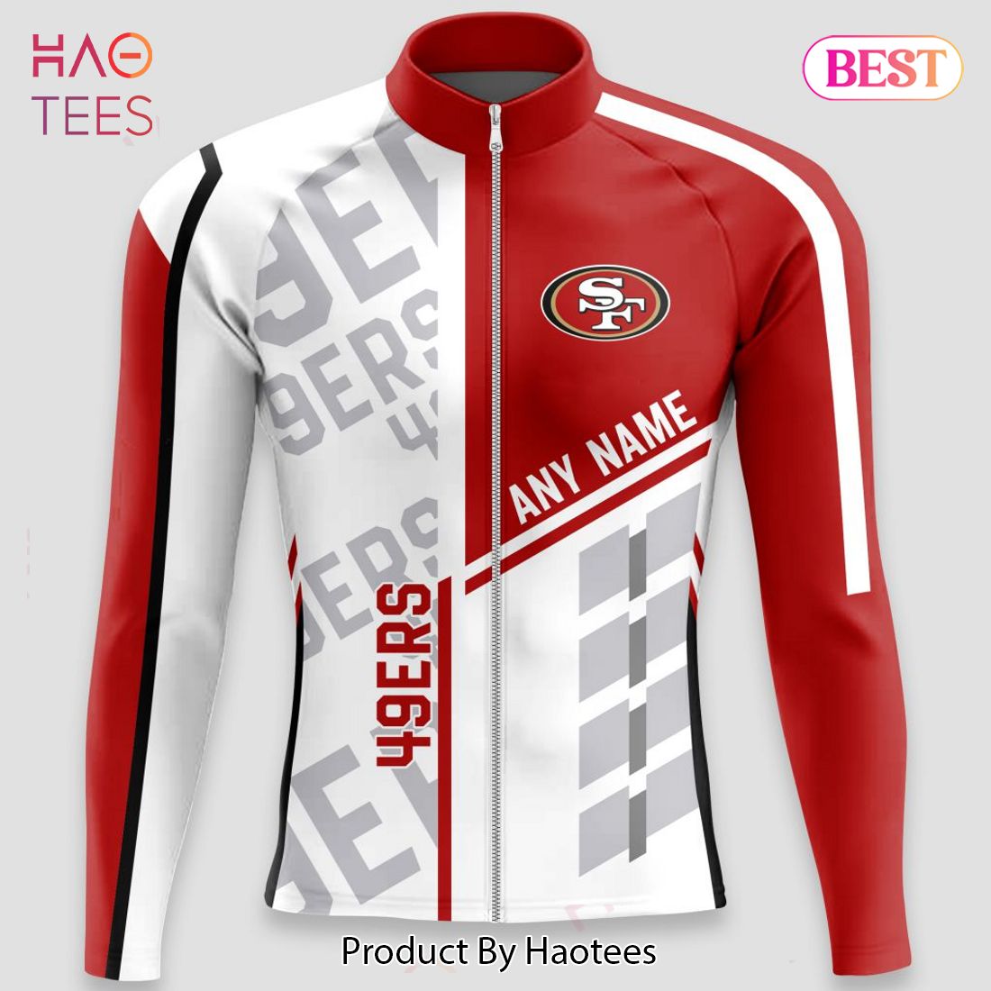 BEST NFL San Francisco 49ers Cycling Jersey Hoodie BEST NFL San Francisco 49ers Cycling Jersey Hoodie