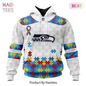 BEST NFL Seattle Seahawks Special Autism Awareness Design Hoodie