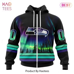 BEST NFL Seattle Seahawks Special Design With Northern Lights Hoodie