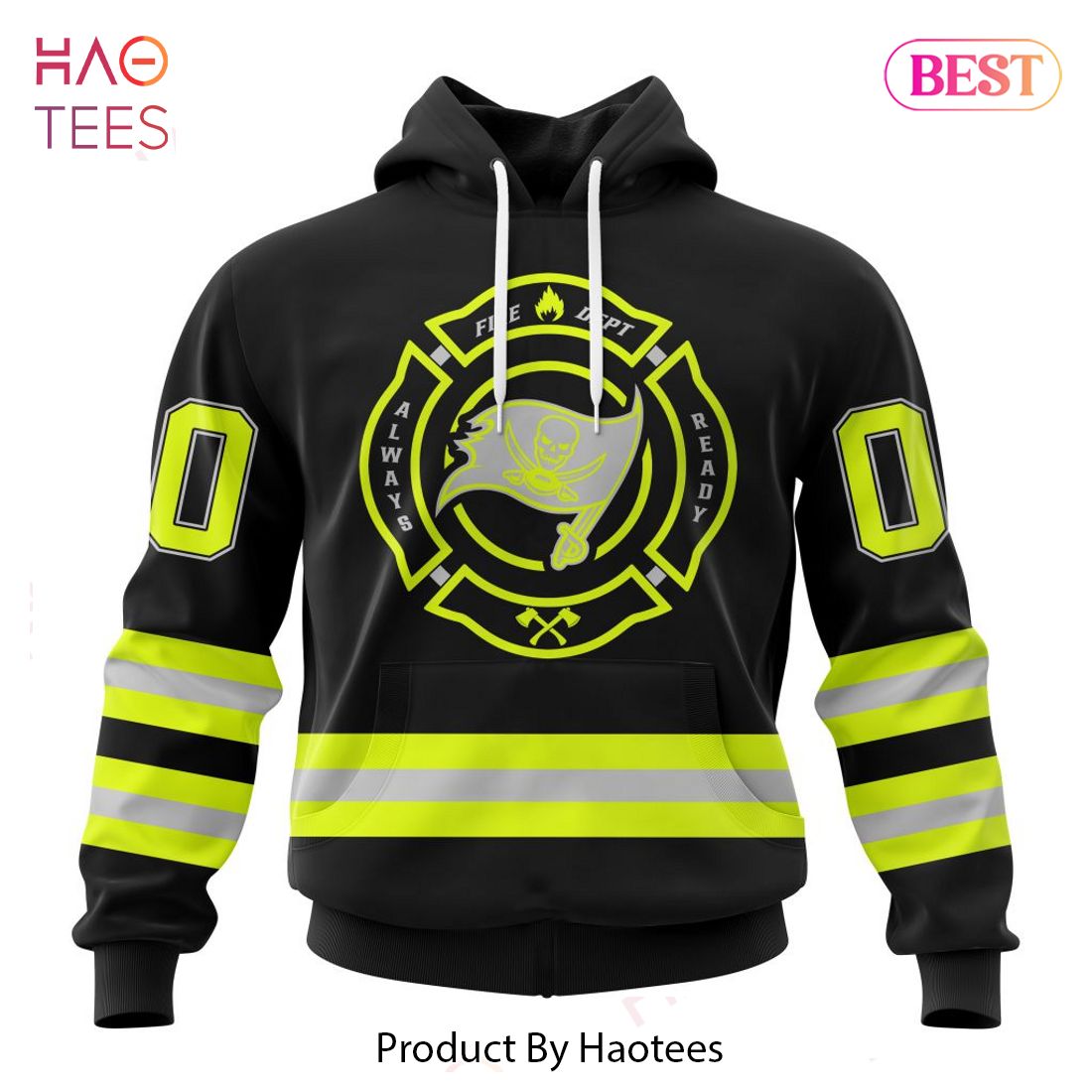 BEST NFL Tampa Bay Buccaneers Special FireFighter Uniform Design Hoodie