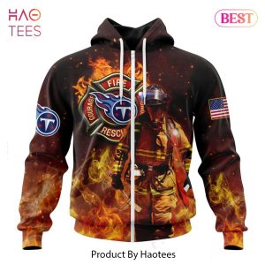 BEST NFL Tennessee Titans Honor Firefighters – First Responders Hoodie