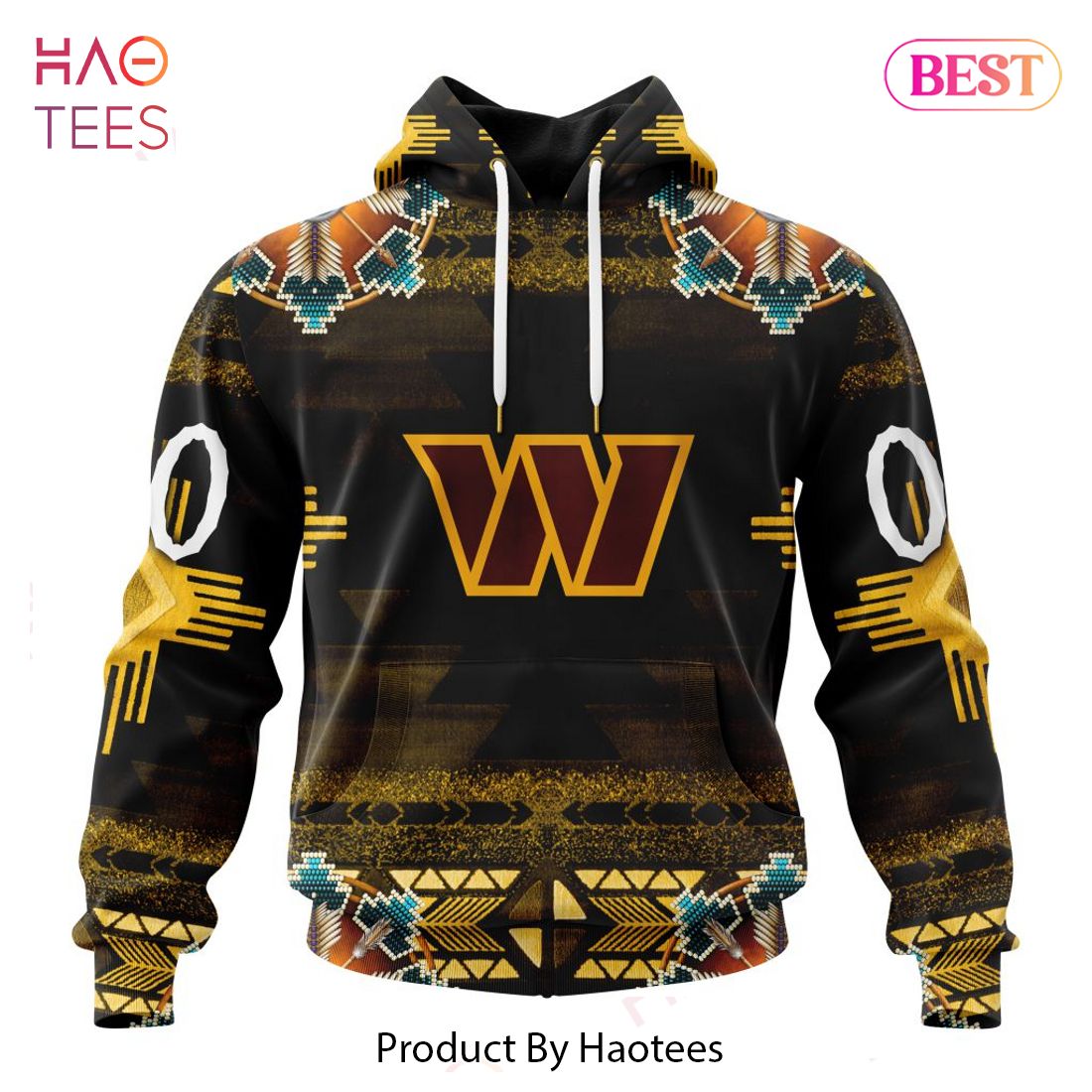 BEST NFL Washington Commanders Special Native Costume Design Hoodie