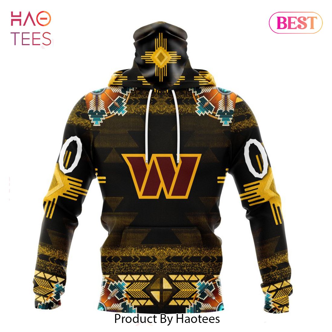 BEST NFL Washington Commanders Special Native Costume Design Hoodie BEST NFL Washington Commanders Special Native Costume Design Hoodie