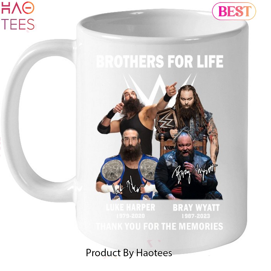 Brothers For Life Bray Wyatt & Luke Harper Thank You For The Memories Unisex T-shirt Brothers For Life Bray Wyatt & Luke Harper Thank You For The Memories Unisex T-shirt