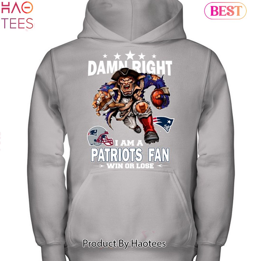 Damn Right I Am New England Patriots Fan Win Or Lose Unisex T-Shirt Damn Right I Am New England Patriots Fan Win Or Lose Unisex T-Shirt