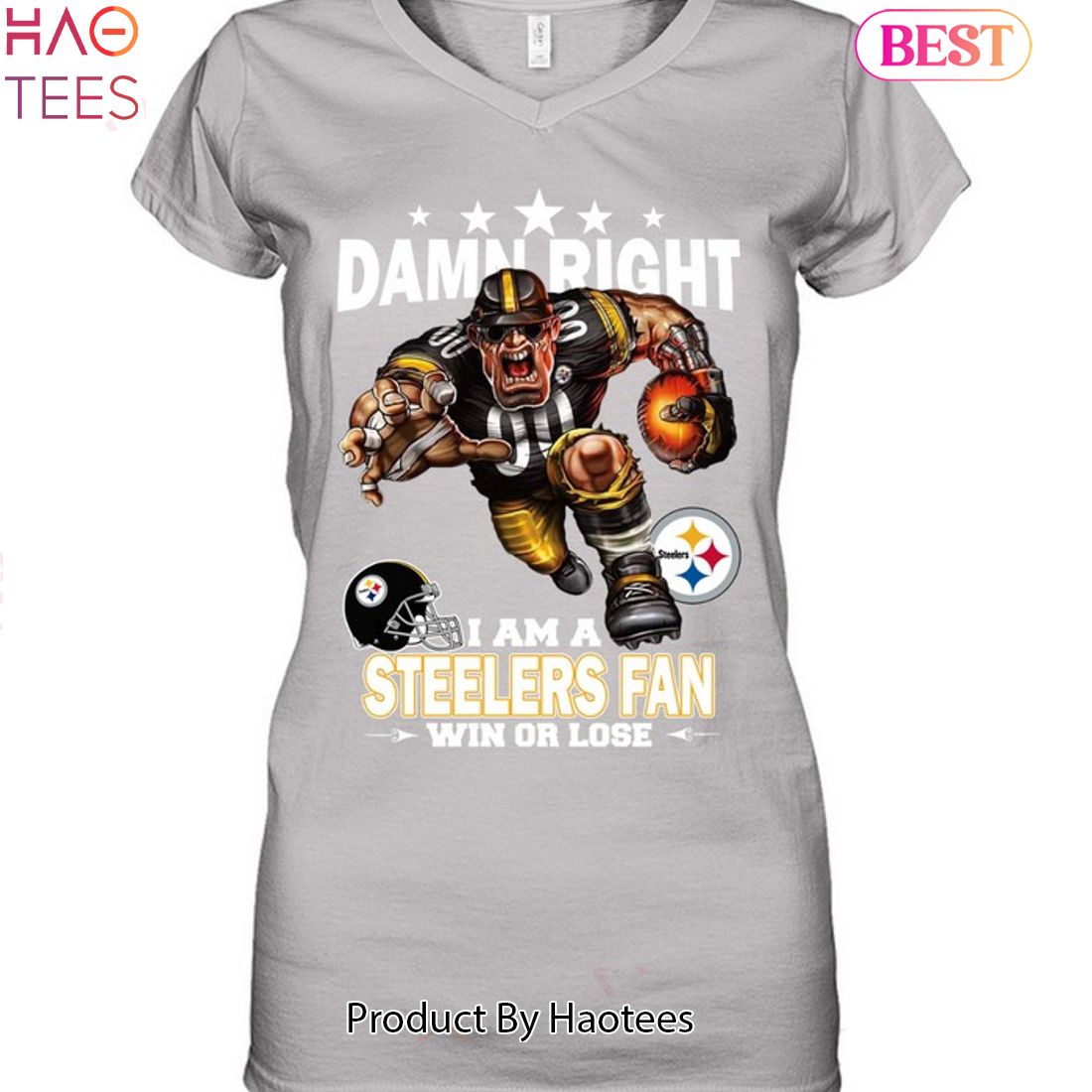 Pittsburgh Steelers Women's Grid Iron Jersey