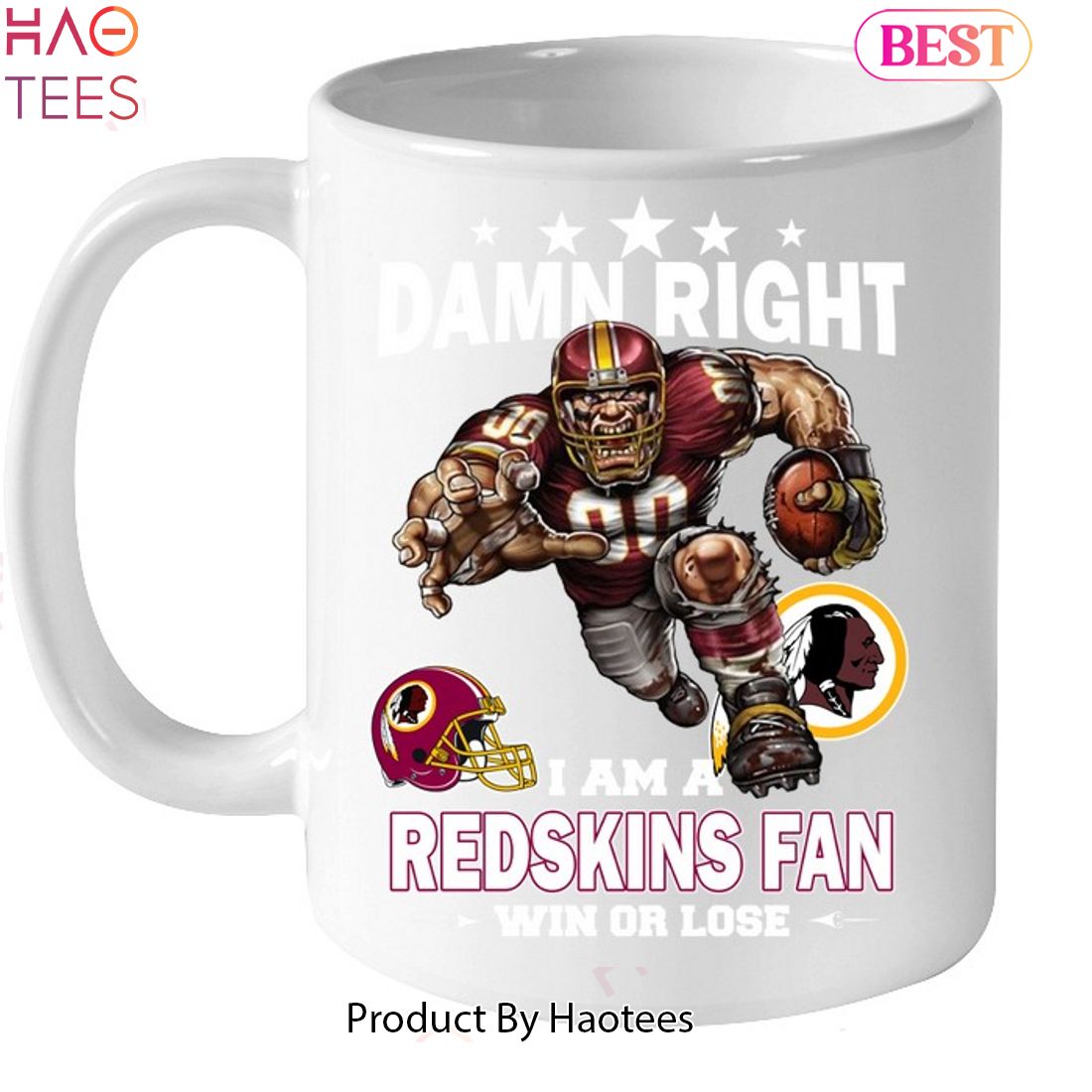 Damn Right I Am Washington Redskins Fan Win Or Lose Unisex T-Shirt Damn Right I Am Washington Redskins Fan Win Or Lose Unisex T-Shirt