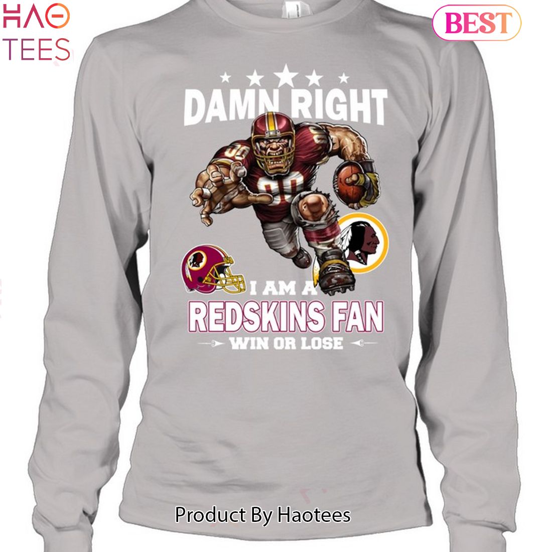 Damn Right I Am Washington Redskins Fan Win Or Lose Unisex T-Shirt Damn Right I Am Washington Redskins Fan Win Or Lose Unisex T-Shirt