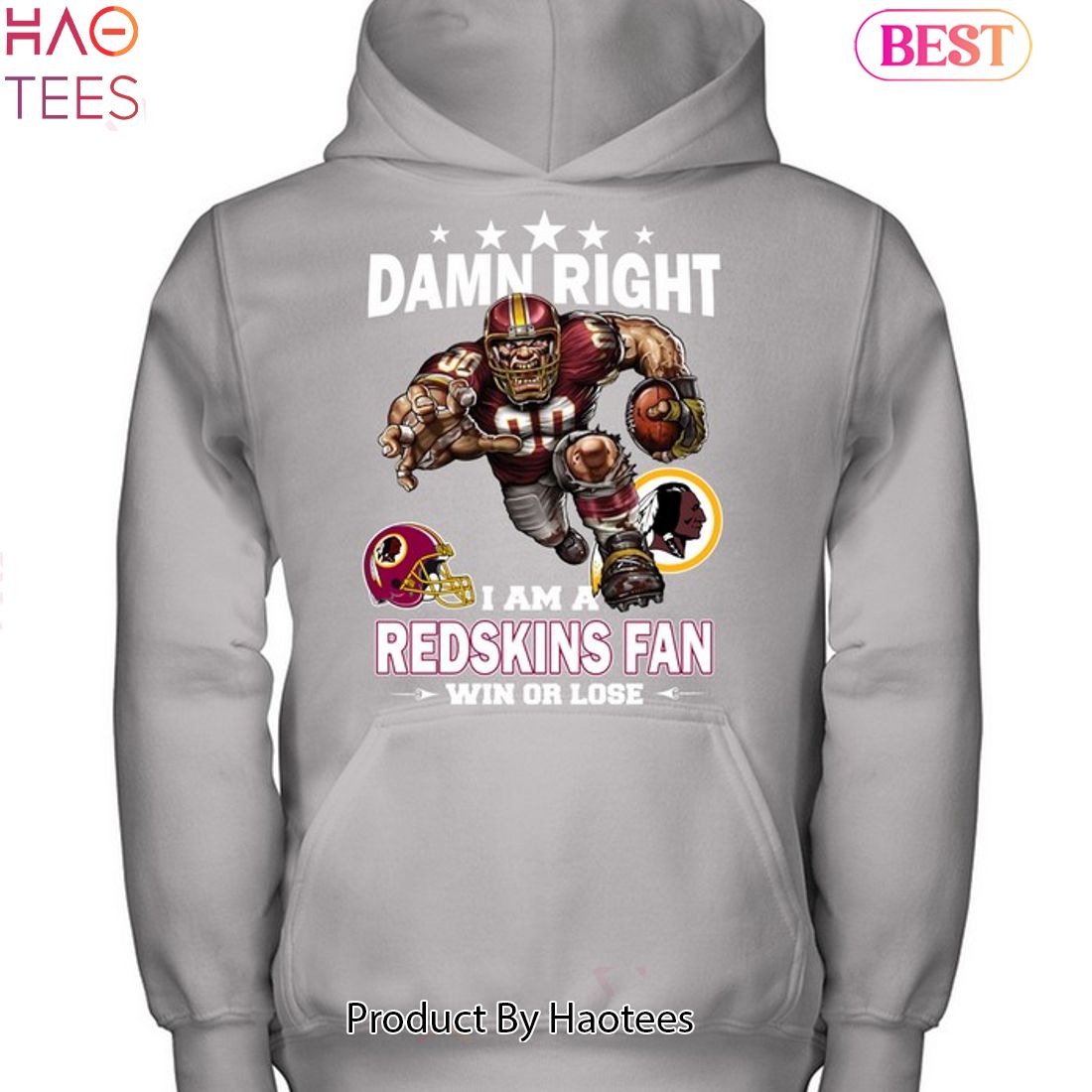 Damn Right I Am Washington Redskins Fan Win Or Lose Unisex T-Shirt Damn Right I Am Washington Redskins Fan Win Or Lose Unisex T-Shirt
