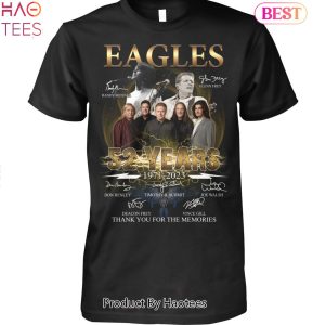 Eagles 52 Years 1971-2023 Thank You For The Memories Unisex T-Shirt