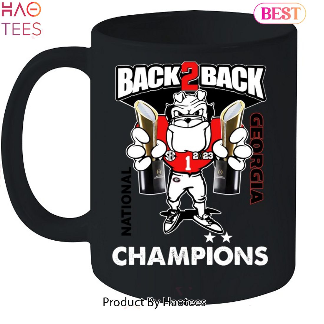 HOT Back 2 Back National Georgia Bulldogs Unisex T-Shirt HOT Back 2 Back National Georgia Bulldogs Unisex T-Shirt