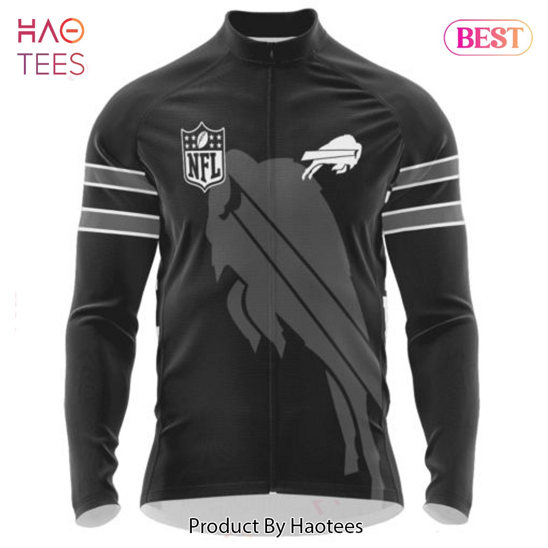 HOT Buffalo Bills Mono Cycling Jersey Hoodie