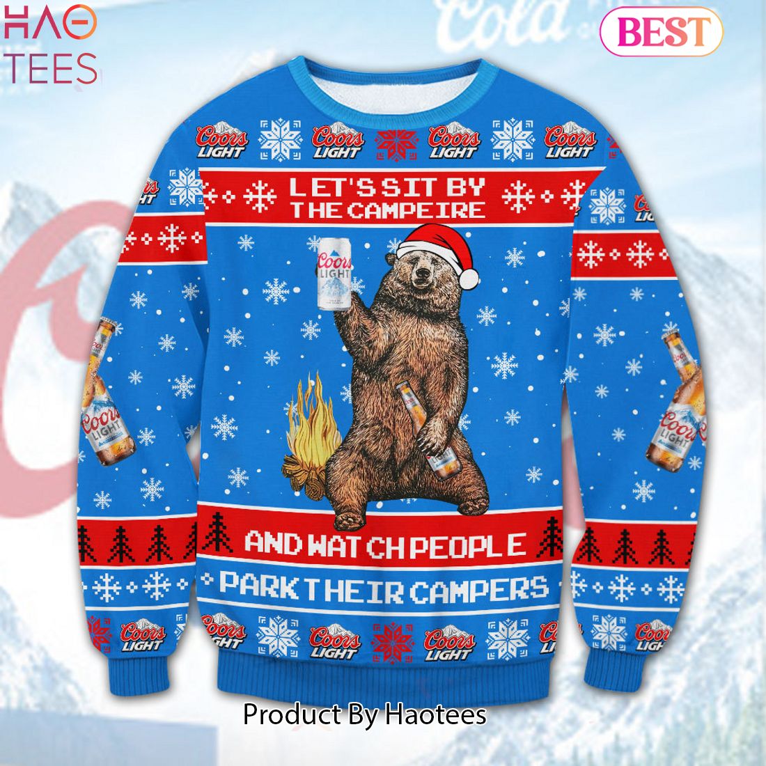 Bears ugly hotsell sweater lights