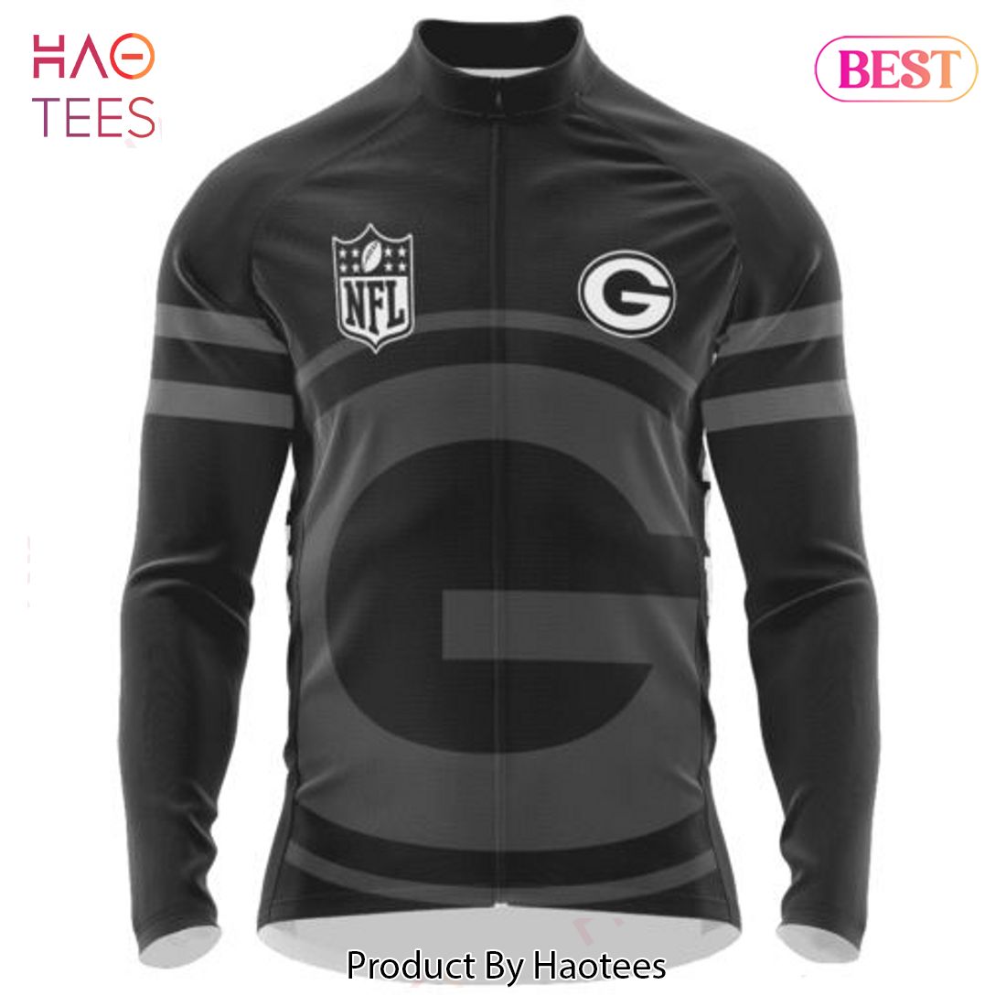 PREMIUM NFL Green Bay Packers Special Design Cycling Jersey Hoodie