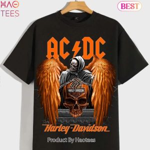 HOT Harley-Davidson Collab ACDC Unisex T-Shirt