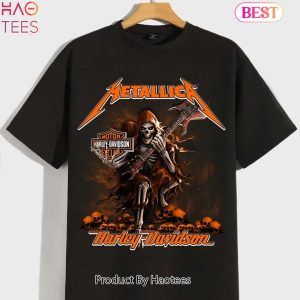HOT Harley-Davidson Collab Metallica Unisex T-Shirt