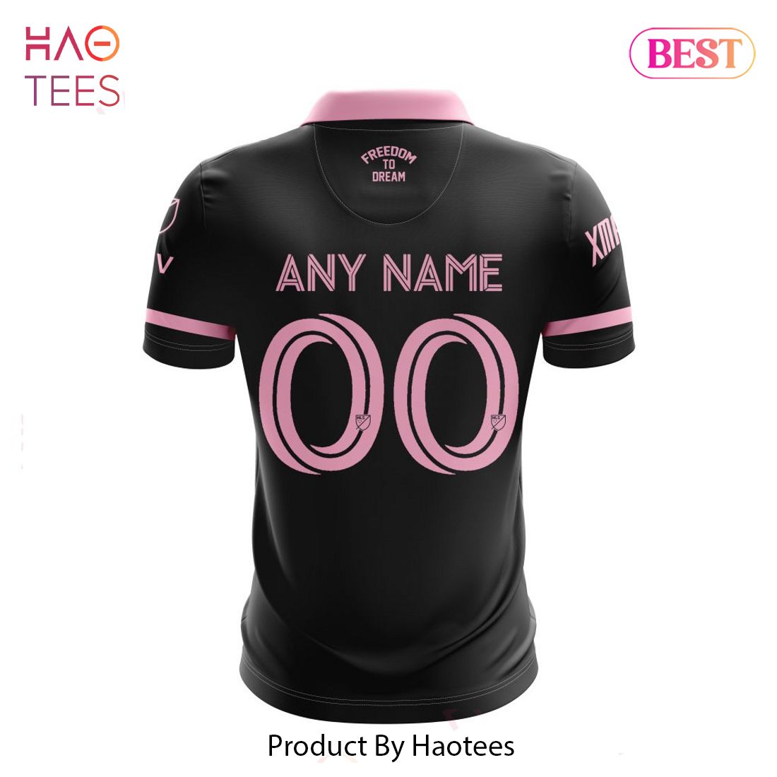 HOT Inter Miami CF Pink 2023 Polo HOT Inter Miami CF Pink 2023 Polo