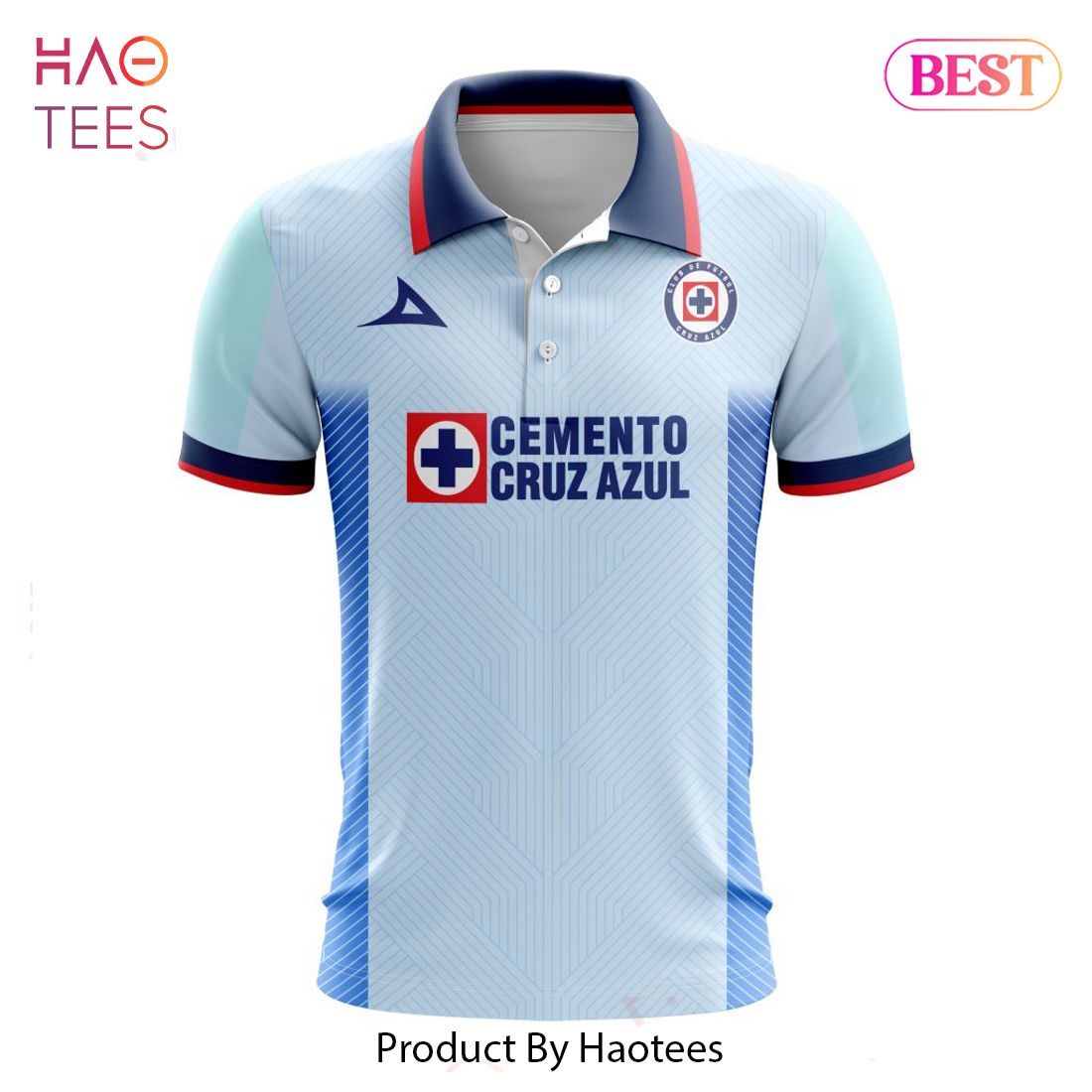 HOT LIGA MX Cruz Azul 2023 ? 2024 Away Polo