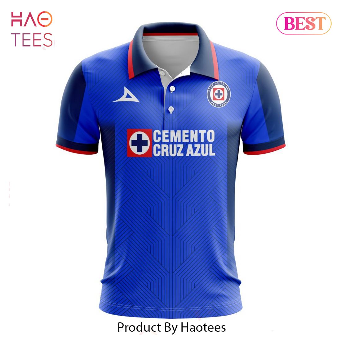 HOT LIGA MX Cruz Azul 2023 ? 2024 Home Polo