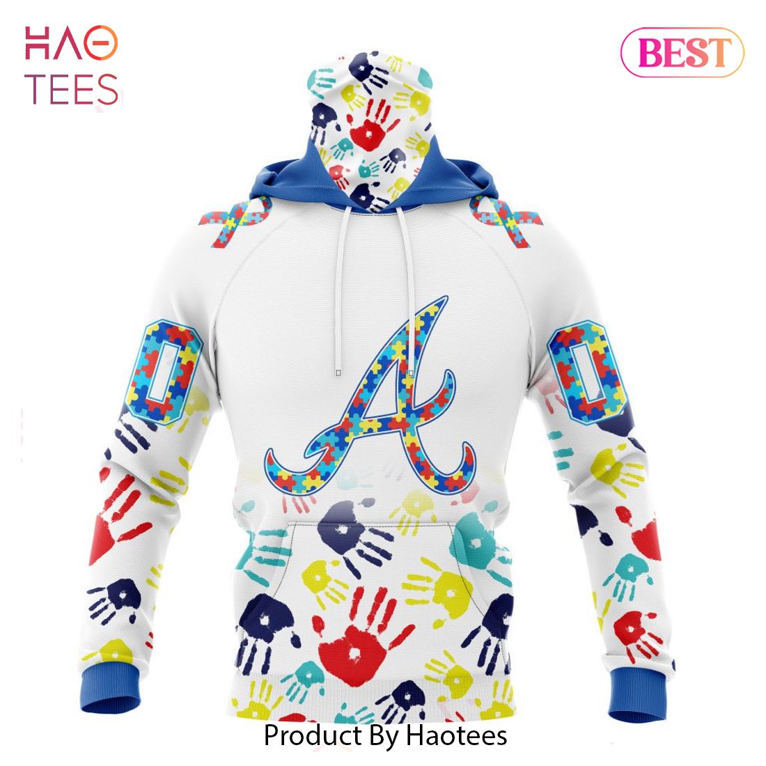 HOT MLB Atlanta Braves Special Autism Awareness Design Hoodie HOT MLB Atlanta Braves Special Autism Awareness Design Hoodie