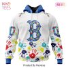 HOT MLB Boston Red Sox Special Autism Awareness Design Hoodie
