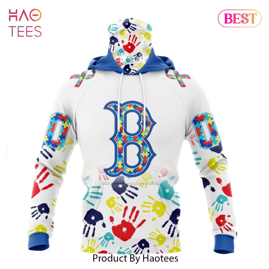 HOT MLB Boston Red Sox Special Autism Awareness Design Hoodie HOT MLB Boston Red Sox Special Autism Awareness Design Hoodie