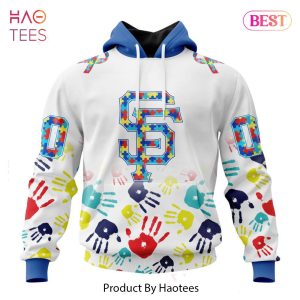 HOT MLB San Francisco Giants Special Autism Awareness Design Hoodie